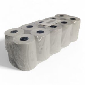 Bobines thermiques sans BPA 57x40x12 mm pour TPE – 48g/m² – Colis de 50 rouleaux
