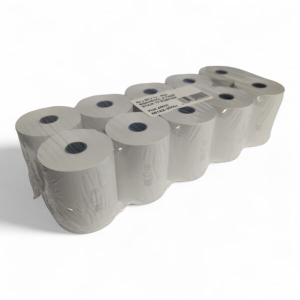 Bobines thermiques sans BPA 62x60x12 mm pour Balance – 48g/m² – Colis de 50 rouleaux