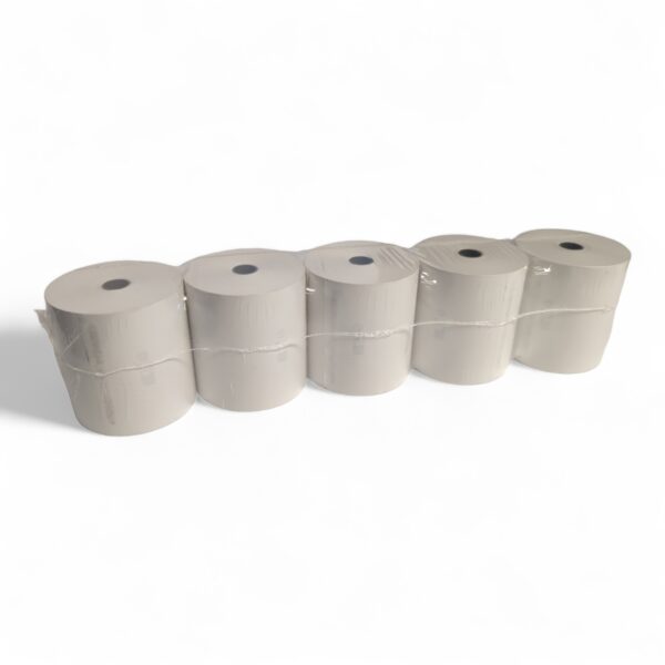 Bobines thermiques sans BPA 80x80x12 mm pour Caisse – 48g/m² – Colis de 30 rouleaux