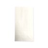Sac papier blanc à fond plat 18+11x34 cm